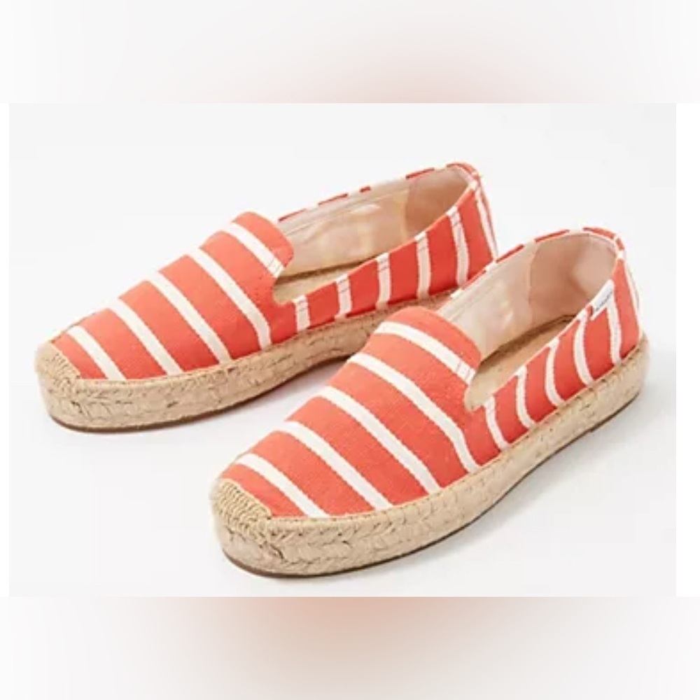 Soludos espadrille platform shoes, size 10